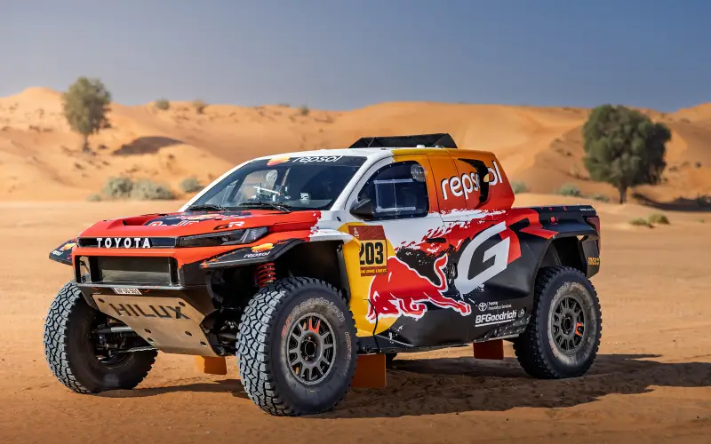 Toyota presenta nuevo Hilux DKR desarrollado desde cero para Dakar 2026