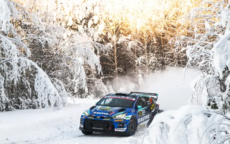 Korhonen gana el WRC2 en el Rally de Suecia 2026
