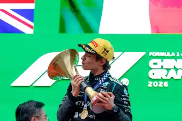 Antonelli ganó en China su primera carrera de Formula 1
