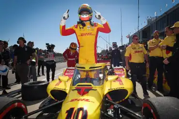 Alex Palou en la pole de IndyCar en Barber Motorsports Park 2026