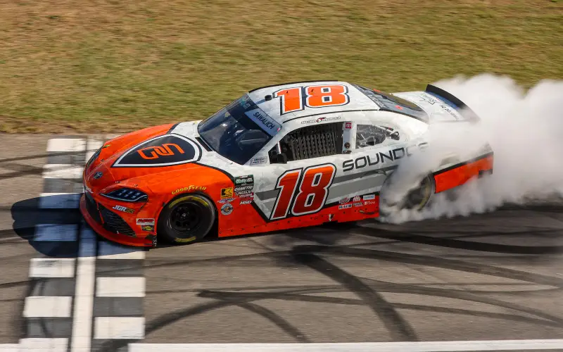 William Sawalich ganó su primera carrera en la O'Reilly Auto Parts Series