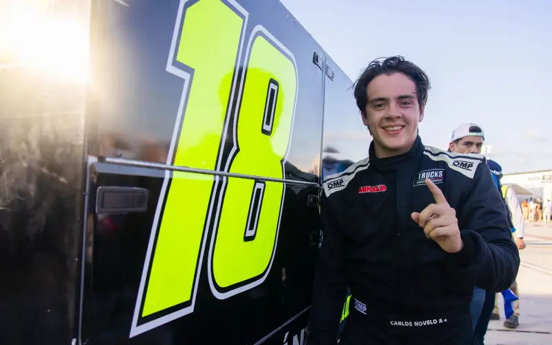 Novelo suma dos triunfos seguidos en Trucks México Series