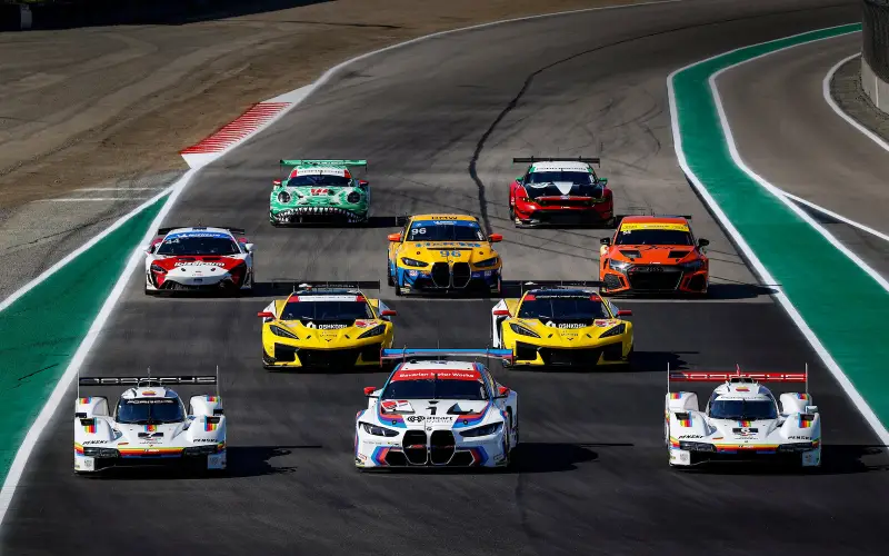 IMSA Laguna Seca 2026 horarios y dónde ver la carrera en vivo