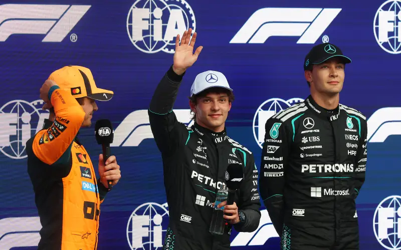 Russell logra la pole en Canadá en su última vuelta y Mercedes cierra la primera fila