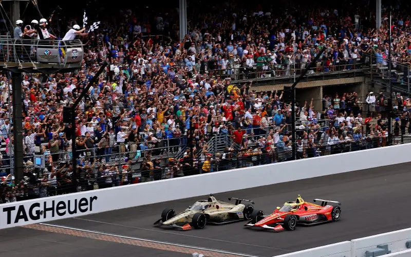 Felix Rosenqvist gana las 500 Millas de Indianápolis