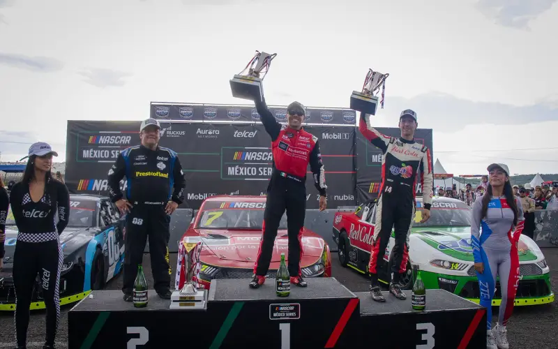 Xavi Razo gana la Querétaro 140 y logra su undécima victoria en NASCAR México