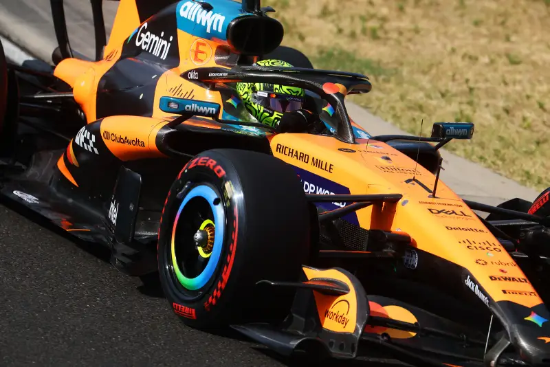 Lando Norris arrebata la pole en Hungría a Lewis Hamilton por doce milésimas