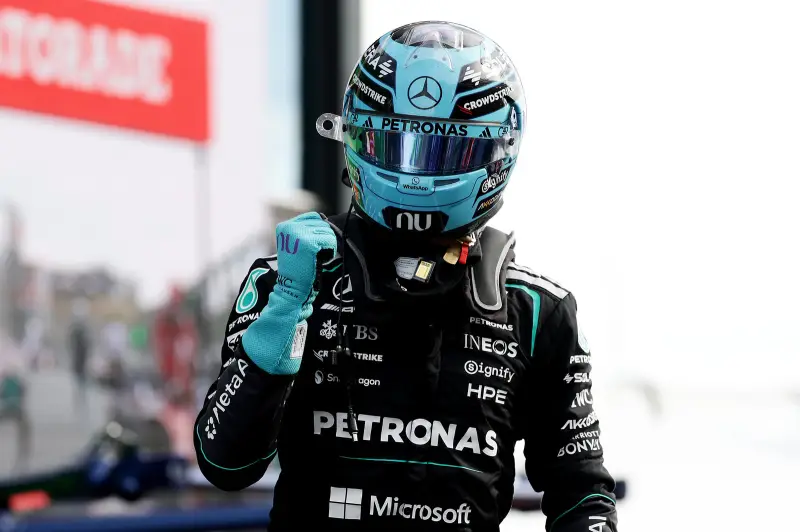 George Russell arranca al frente en la Sprint del GP de Países Bajos