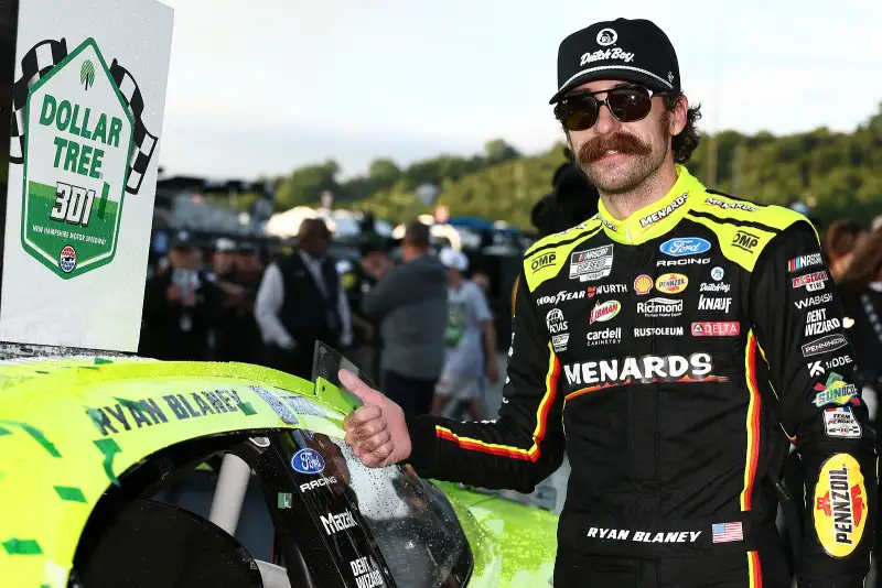 Ryan Blaney gana en New Hampshire y llega fuerte al cierre del Chase